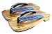 Samurai Wooden Slipper-M Size 9