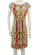 ECI Jersey Print Dress