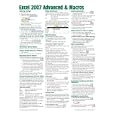 Microsoft Excel 2007 Advanced and Macros Quick Reference Guide (Cheat Sheet of...