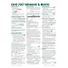 Microsoft Excel 2007 Advanced & Macros Quick Reference Guide (Cheat Sheet of Instructions, Tips & Shortcuts - Laminated)