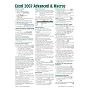 Microsoft Excel 2007 Advanced & Macros Quick Reference Guide (Cheat Sheet of Instructions, Tips & Shortcuts - Laminated)