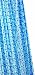 Croydex AE543424YW Mosaic Shower Curtain, Blue