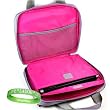 iPad Carrying Case for Apple ipad Tablet wifi + 3G model ( iPad 16gb , iPad 32gb , iPad 64gb flash drive) ** PINK- PURPLE ** + Vangoddy Live * Laugh * Love Wrist band