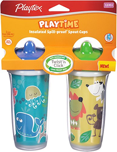 Playtex 2 Count Playex Playtime Spout Cup, 9 oz