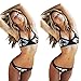 Flymall Women Bikini Set Floral Printed Padded Push-Up Swimwear Swimsuit
