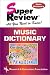 Books : Music Dictionary Super Review (Super Reviews)