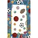 The Rug Market blue Time Out 3' 9" x 5' 9" Area Rug