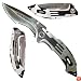 Matrix Silver Stainless Steel Folding Knife