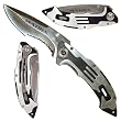 Matrix Silver Stainless Steel Folding Knife