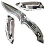 Matrix Silver Stainless Steel Folding Knife
