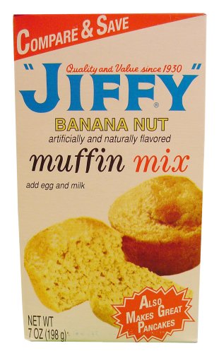 Jiffy Banana Muffin Mix 7 oz by Banana Muffin Mixes