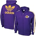 Los Angeles Lakers adidas Court Series Full Zip Hooded Sweatshirt