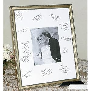 wedding signature frame