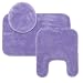 Essence 3-pc. Bath Rug Set - Periwinkle