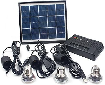 BRD Technology Solar Powered 36 LED White Lighting & Power Bank System / For Outdoor Camping, Fishing, Hiking, Explore, Tent / Indoor Garage Lighting Lamp / Solar Powered Garden, Yard, Pathway, Wall Lights. / Power Bank for phone, pad, DC, etc. / Super Bright, Lasting long time / Big Solar Panel 6V4W