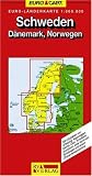Sweden, Denmark and Norway (GeoCenter Euro Map)