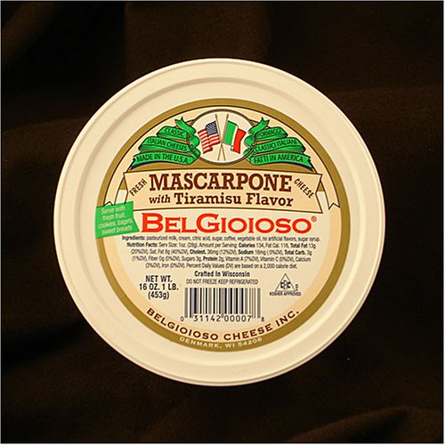 Tiramisu Mascarpone from BelGioioso of Wisconsin 6/ 8 oz cups