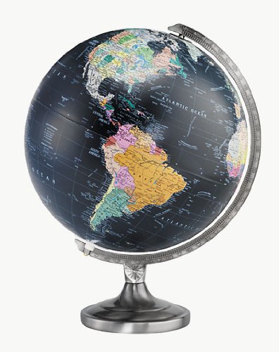 Replogle Globes Orion Globe, 12-Inch, Black Illume