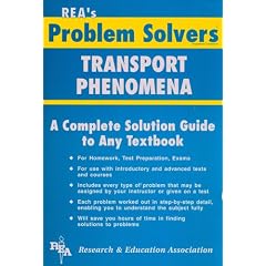 Transport Phenomena Problem Solver (Problem Solvers)
