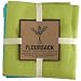 Now Designs Set of 3 Floursack Towels, Turquoise Series