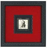 International Arts Mozart Tile Framed Artwork in Black and Sepia