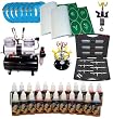 ULTM 6 AIRBRUSH TATTOO KIT 24 Includes: COMPRESSOR, HOSE, AIRBRUSH, INK, AND STENCILS