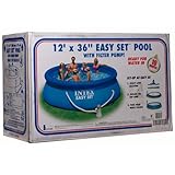 12' diameter x 36' height Easy Set Pool with Filter Pump & Video