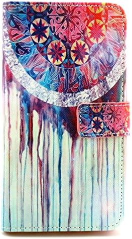 LG G3 Stylus Case, Unlocked,Queenbox New Fashion Pattern - LG G3 Stylus 3G D690 Unlocked Design Dual-Use Flip PU Leather Fold Wallet Pouch Case for LG G3 Stylus 3G D690[Oil Dream Pattern]