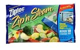 Ziploc Zip'N Steam Cooking Bags, Medium, 10-Count(Pack of 3)