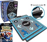 2 x DDR Super Deluxe DanceCube Dance Pad & Dance Dance Revolution Mario Mix Video Game (GameCube)