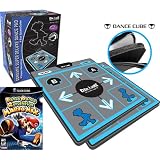 2 x DDR Super Deluxe DanceCube Dance Pad & Dance Dance Revolution Mario Mix Video Game (GameCube)
