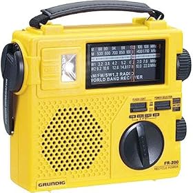 Grundig FR200 Emergency Radio (Yellow)