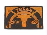Texas Longhorns Bleached Welcome Mat (Doormat) 18X30 Welcome Mat Bleached-Texas - NCAA College Ath