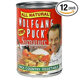 Wolfgang Puck Thick Country Vegetable Soup, 14.5-Ounce Cans (Pack of 12)