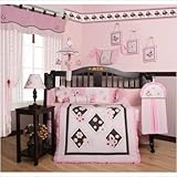 Geenny CRIB-CF-2032 Boutique Butterfly 13 Piece Crib Bedding Set in Pink /  ....