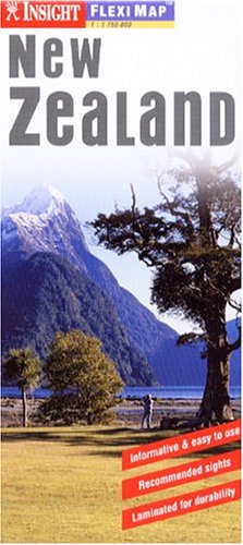 City Travel Guides Discounted  Books : New Zealand Insight Flexi Map