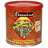 Teeccino All-Purpose Grind, Vanilla Nut, Caffeine-Free Herbal Coffee, 8.5-Ounce Cans (Pack of 6)