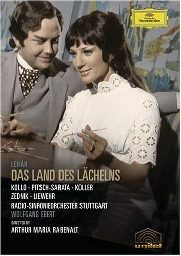 CD-Charts  DVD : Lehar - Das Land des Lachelns / Kollo, Pitsch-Sarata, Koller, Zednik, Liewehr, Ebert, Stuttgart Opera
