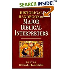 Historical Handbook of Major Biblical Interpreters