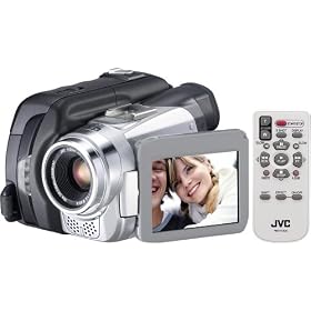 JVC GR-DF470EK MiniDV Camcorder/Compact design with SD Card [15x Optical, 2.5"LCD]