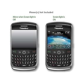 LCD Lens Display MIRROR Screen Protector Guard with Cleaning Cloth for for Protector Blackberry Curve (Javelin) 8900