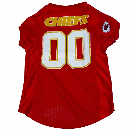 Kansas City Chiefs Pet Jersey, Medium