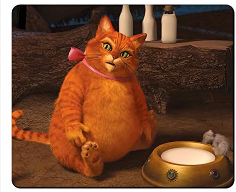 Mouse Pads,Black Buttom With Natural rubber,Precision Fabric,Designed With Hot And Popular Images For The Mouse Pads_Shrek Forever After Movie A11