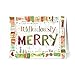 Note Card Cafe Christmas Card Assortment with Green Envelopes | 72 Pack | Quirky Holiday Wishes | Blank Inside, Glossy Finish | Set for Holidays, Winter, Gifts, Presents, Secret Santa, Work Parties