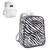 Jansport Reversible Plush Zebra Backpack
