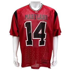 Maryland Terps Men's Rivalry Printed Football Jersey