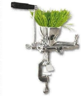 New Prago Weston Hand Juicer Manual With Ergonomically Designed Crank Handle Rubber Mount Pads