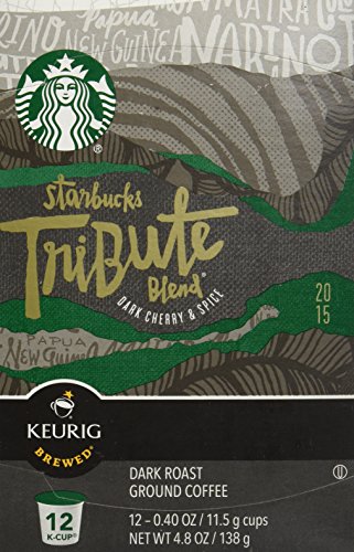 Starbucks Tribute Blend, K-cup 12-count