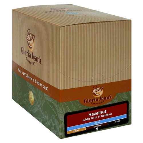 Childrens Toyshop  Health & Personal Care : Gloria Jean's Coffees, K-Cup, Hazelnut Decaf for Keurig Brewers, 25-Count Boxes (Pack of 2)