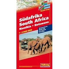 S�dafrika 1 : 2.000.000: Stra�enkarte, Sehensw�rdigkeiten, Index